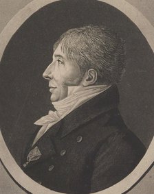 Portrait of the composer Jean-François Le Sueur (1760-1837), 1818. Creator: Quenedey, Edmé (1756-1830).
