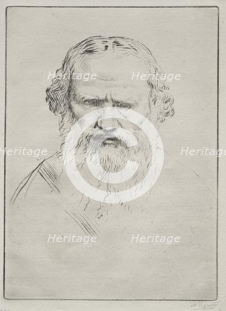 Tolstoi. Creator: Alphonse Legros (French, 1837-1911).