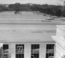Council of National Defense Headquarters Under Construction, 1917. Creator: Harris & Ewing.