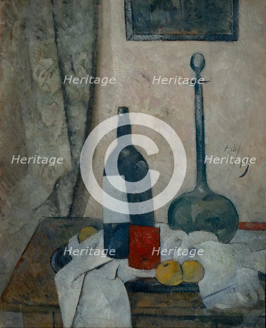 Still Life, 1919. Artist: Shevchenko, Alexander Vasilyevich (1883-1948)