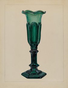 Vase, c. 1940. Creator: Janet Riza.