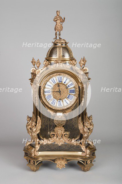 Boulle and ormolu bracket clock, Kenwood House, Hampstead, London. Artist: Nigel Corrie.