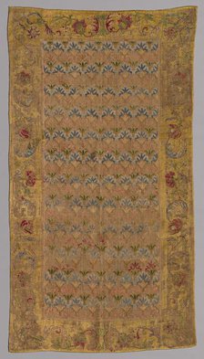 Embroidered Panel, 1600s. Creator: Unknown.