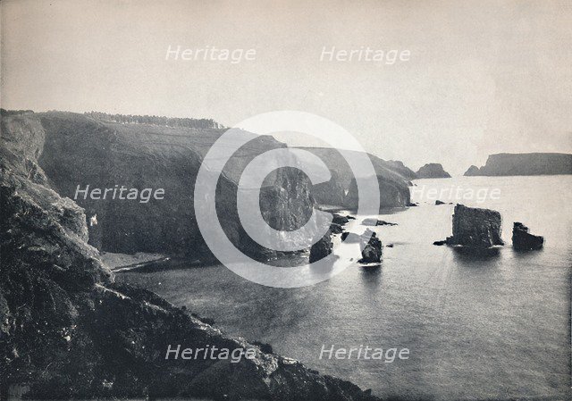 'Sark - Les Autelets Rocks', 1895. Artist: Unknown.