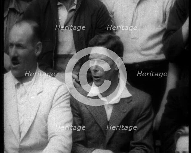 His Royal Highness the Duke of York Singing, 1933. Creator: British Pathe Ltd.