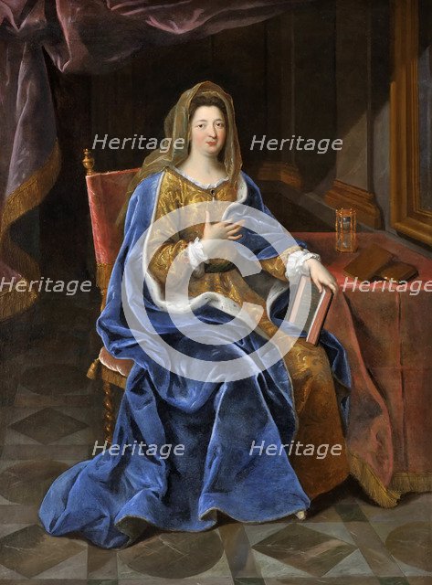 Françoise d'Aubigné, Marquise de Maintenon (1635-1719). Artist: Mignard, Pierre (1612-1695)
