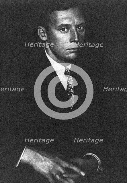 Johannes Theodor Baargeld (1892-1927) , c. 1920. Creator: Anonymous.