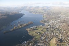 Belle Isle and Bowness-on-Windermere, Cumbria, 2015. Creator: Historic England.