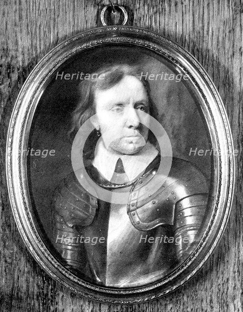 Oliver Cromwell (1599-1658), Lord Protector of England, 1899 Creator: Samuel Cooper.