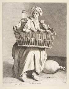 Brandy Seller, 1737. Creator: Caylus, Anne-Claude-Philippe de.