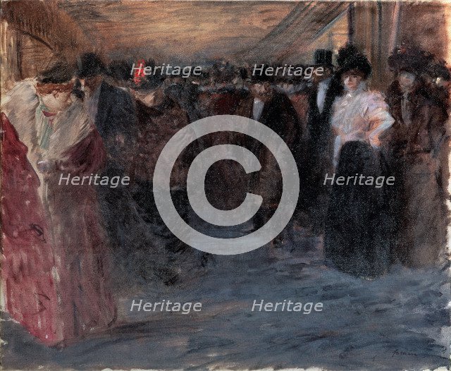 'Music Hall', 1890s.  Artist: Jean Louis Forain