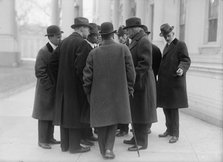 Press Correspondents - Senator Stone, 1916. Creator: Harris & Ewing.