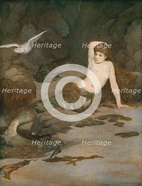 'The Mermaid', late 19th century, (c1930).  Creator: Charles Napier Kennedy.
