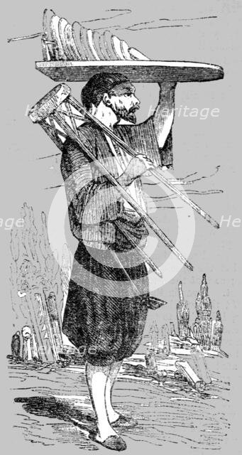 'Pastrycook; Industrious Classes in Constantinople', 1854. Creator: Unknown.