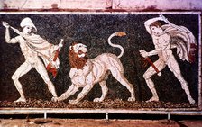 'The Lion Hunt', 4th century BC. Artist: Anon