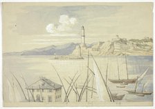 Genoa from the Croce di Malta, 1841. Creator: Elizabeth Murray.