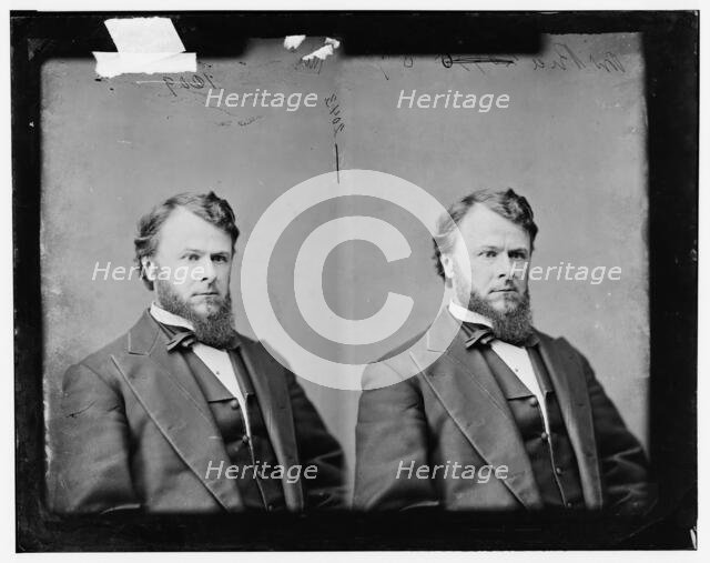 Americus V. Rice of Ohio, 1865-1880. Creator: Unknown.