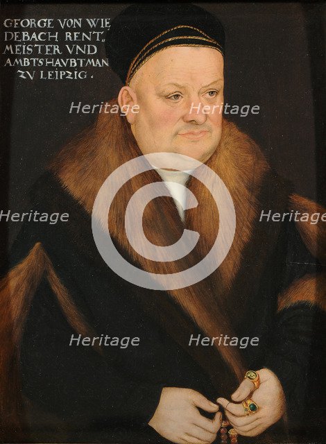 Portrait of Georg von Wiedebach, ca 1524.
