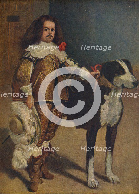 'Retrato del bufon Don Antonio, el 'Inglés', (Portrait of Jester Don Antonio), 1650, (c1934). Artist: Diego Velasquez.