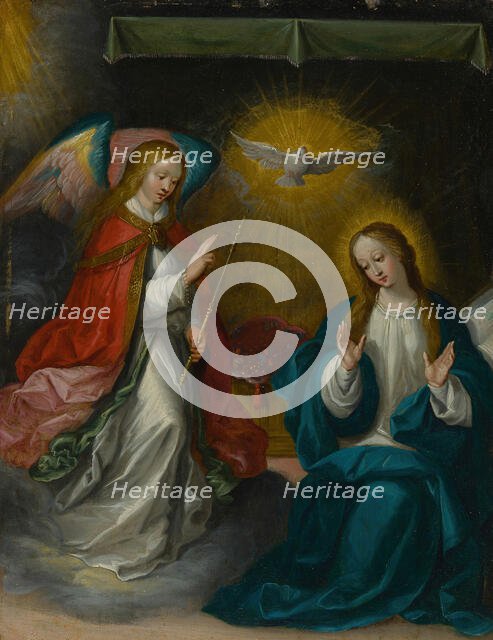 The Annunciation, c. 1620. Creator: Frans Francken II.