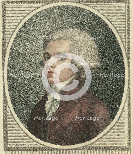 Portrait of Jacques Guillaume Thouret (1746-1794), 1789.