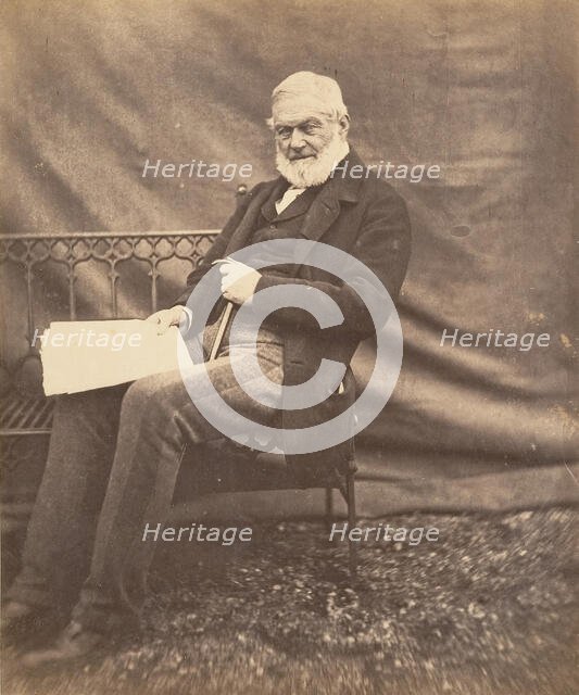 Portrait of Major Anderson, ca. 1856-59. Creator: Horatio Ross.