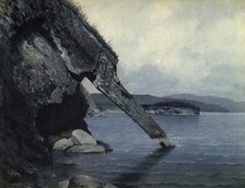 Cliff "Trunk" and Shaman's Rock, 1880-1897. Creator: Pavel Mikhailovich Kosharov.