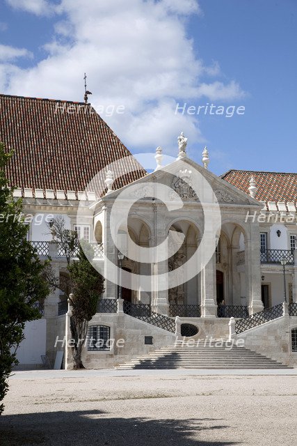 Old courtyard of the University of Coimbra, Portugal, 2009. Artist: Samuel Magal