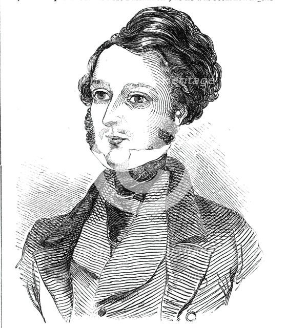 Lord John Manners, 1844. Creator: Unknown.