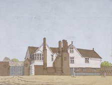 View of Hyde House in Plaistow, Newham, London, c1800. Artist: Anon
