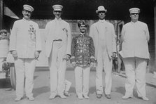 Biggest 4 Shriners at Rochester (end to end they are 26 ft. 1 in.), between c1910 and c1915. Creator: Bain News Service.