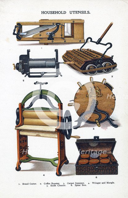 Household utensils, 1906. Artist: Unknown