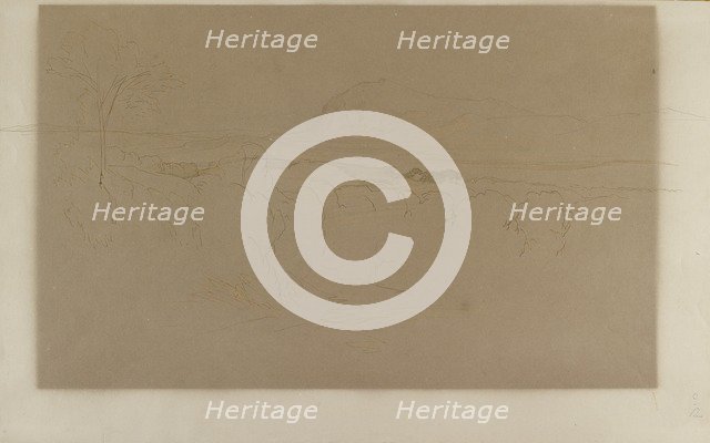 Calabria, 1847. Artist: Edward Lear.