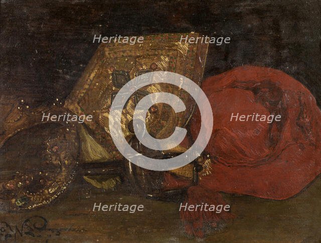 The Powers of the World, 1873. Creator: Willem Linnig II.