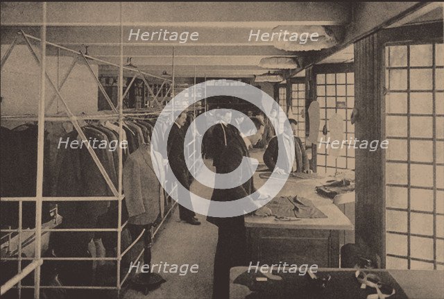 Atelier of the Goldman & Salatsch House Store in Vienna, c. 1910.