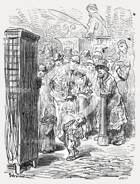 'Punch and Judy', 1872.  Creator: Gustave Doré.