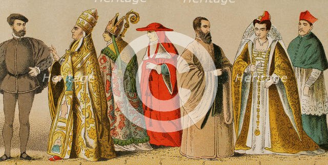 History of Italy, 1500, (1881).  Creator: Unknown.