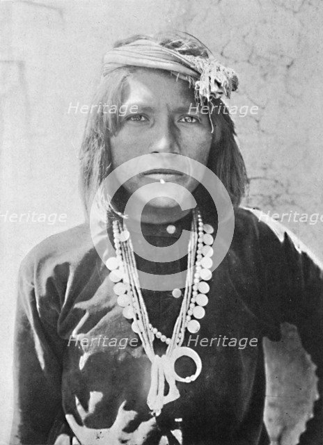 A Hopi Indian of Arizona, 1912. Artist: CC Pierce & Co.