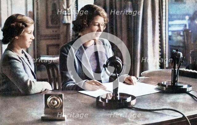 'Broadcasting to the Children of the Empire - 13th October, 1940', 1947. Creator: Unknown.