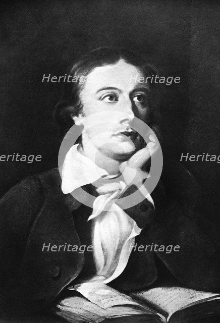 John Keats, English poet, 19th century. Artist: Unknown