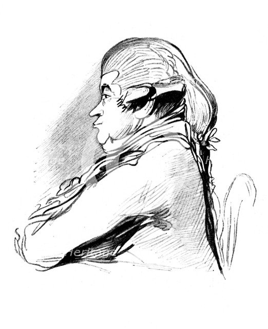 James Boswell, Scottish lawyer, diarist, and author, (1912). Artist: Unknown