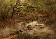 An Apple Tree at a Stream, c1868. Creator: Maksymilian Gierymski.