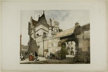 Hotel Cluny, Paris, 1839. Creator: Thomas Shotter Boys.