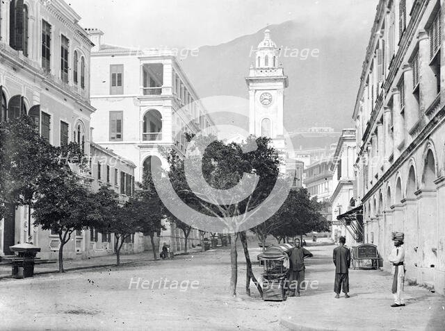 Pedder Street, Hong Kong, 1868/1871. Creator: John Thomson.
