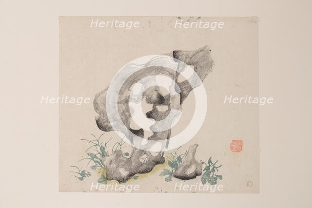 Page from Shi Zhu Zhai. Creator: Unknown.