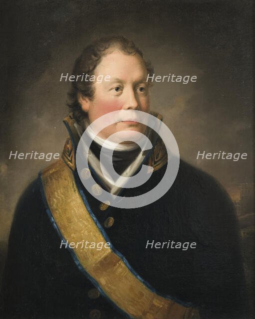 Georg Adlersparre, 1760-1835, Count, Major General, Cabinet Minister, 1809. Creator: Fredric Westin.