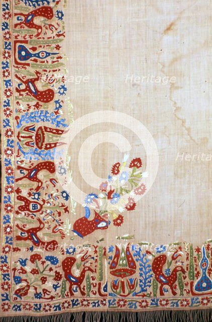 Bedcover, Greece, 17th century. Creator: Unknown.