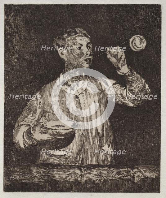 The Boy with soap bubbles. Creator: Edouard Manet (French, 1832-1883).