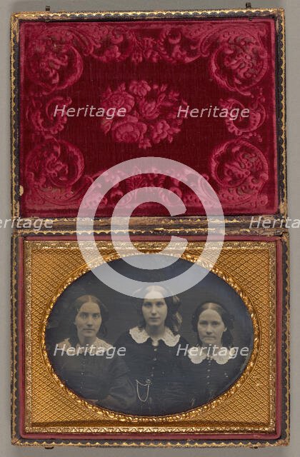 Mary Underwood, Olive Underwood and Susan Underwood, 1839/60. Creator: Unknown.
