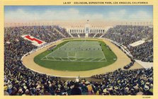 Coliseum, Exposition Park, Los Angeles, California, USA, 1931. Artist: Unknown